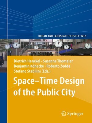cover image of Space–Time Design of the Public City